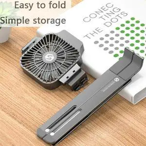 Foldable Laptop Tablet Stand With Cooling Fan Heat Dissipation Notebook Holder Pro Macbook Air Cooler Stand For Desktop Del Z9C9