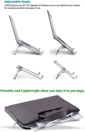 Hot Portable Desktop Folding Cooling Rack Non slip Adjustable Holder Stand Rack Desktop Laptop Support Home Office