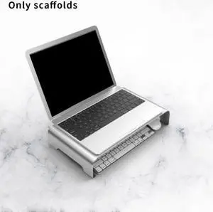 Accessories Holder Steady Tablet Bracket Universal Gadgets Laptop Stand Home Office Raise Storage Anti Slip Aluminum Alloy Base