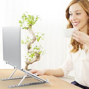 Laptop Stand for MacBook Pro Notebook Foldable Adjustable Aluminium Alloy Laptop Holder Cooling Bracket for PC Notebook