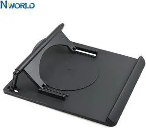 Nworld 360 Degree Adjustable Laptop Stand Portable PC Notebook Stand Cooling Stand Bracket Mount