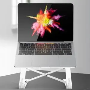 Portable Desktop Laptop Stand Holder Cooling Bracket Foldable Notebook Mount