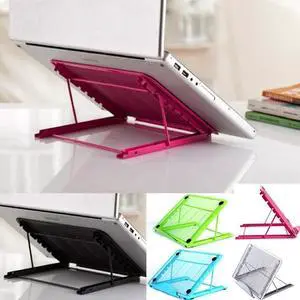 Laptop Cooling Stand Notebook Computer Portable Mesh Design Adjustable Holder Folding Bracket for Macbook Pro