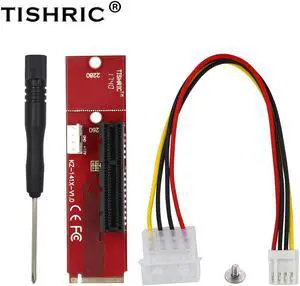 2pcs New Riser Card Adapter NGFF M2 M.2 to PCI-E 4x 1x Slot Male To Female PCIE Multiplier For BTC Miner Mining Machine