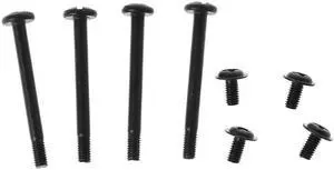 8PCS Screws Mixed M3x 6mm 30mm Water Cooling Radiator Accessories Black M3 Screw