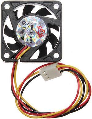 3 Pin Computer CPU Cooling Fan 40x40x10mm 12V 0.1A Heatsink Cooled Cooler CPU Cooling Fan for PC Computer
