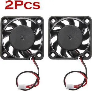2Pcs 12V 3000RPM 80mm Case Fan made by heart known Mini Cooling Computer Fan Small 40mm x 10mm DC Brushless 2 pin#T2