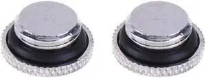 2 Pcs G1/4 Thread Low Profile Plug for PC Water Cooling Radiator Reservoir