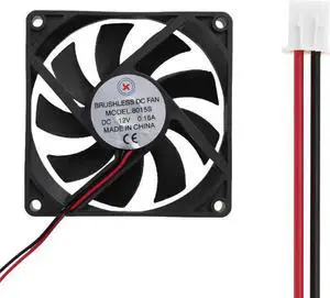 Low Noise Brushless Cooling Fan Computer Cooler System PC Accessories 60*60*25/80*80*15/92*92*25mm