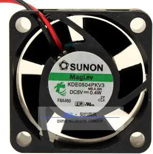 KDE0504PKV3 DC5V 0.4W 40*40*20MM 4cm magnetic bearings cooling fan 2PIN