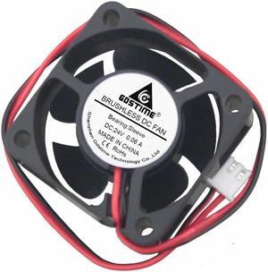 1 Piece 40x40x20mm DC 24V 4cm Mini Brushless Cooling Fan 40mm x 20mm 2Pin 4020 PC Case Motor Cooler 24 Volt
