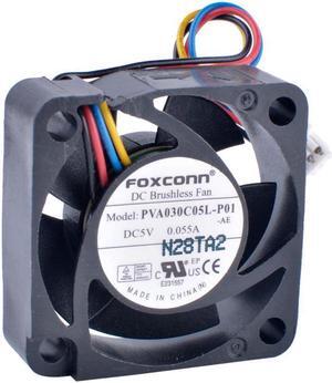 PVA030C05L P01 3010 3cm 30mm fan 5V 0.055A 4 wire 4Pin laptop ultra quiet hydraulic fan