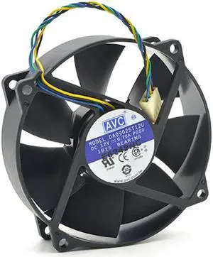 For AVC DA09025T12U 9025 90mm x 90mm x 25mm PWM Round Cooler Cooling Fan 12V 0.70A 4Wire 4Pin Connector cooler