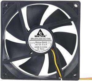1PCS 92x92x25mm 9cm 9225 12V 3Pin 92mm Computer DC Cooler Cooling Fan