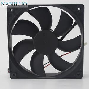 Silent Computer Cooler Quiet 120x120x25mm 12V 2 Pin 12cm PC Case 120mm DC Cooling Fan