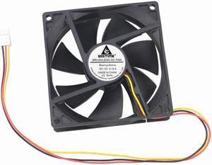 1 Pcs 12V 3Pin 90mm 9cm 92mm x 25mm PC Computer CPU Heatsinks Cooler DC Cooling Fan 92x92x25mm Three Wires FG 9225