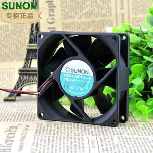 KD2408PTS3 6 DC24V axial cooling fan radiator fan 8025 80mm 80*80*25 mm