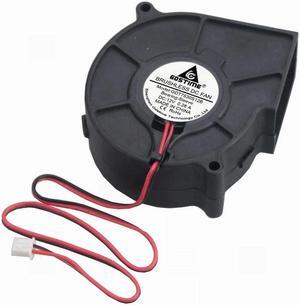 2PCS Lot 75mm DC 12V Brushless Cooling Exhaust Blower Cooler Fan 12 Volt 75x30mm 75mm x 30mm 7530S New
