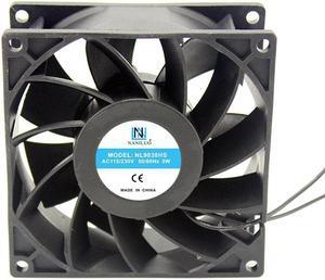 NL9238HS ec fan motor 92*92*38 mm 92mm 110V 115V 220V 230V 50/60 Hz 5W 3000RPM 68.5FM case cooling fan