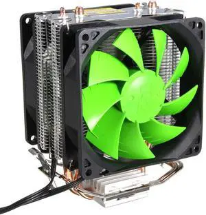 3 Pin Dual Fan CPU Cooler Heat Sink CPU Cooling Fan For Intel LGA775/1150/1155 AMD AM2/AM2+/AM3 AM4 Ryzen Pasta Termica