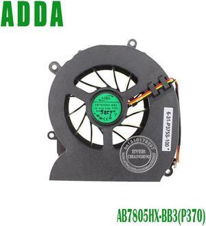 For Clevo P370 P375SM CPU Cooling Fan AB7805HX BB3 6 31 P375S 100 6 31 P270S 100
