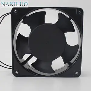 The new 12038 220V 12cm cm silent low speed cooling fan double ball bearing cabinet
