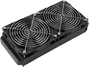 Aluminum 240mm Water Cooling cooled Row Heat Exchanger Radiator Fan for CPU PC Wholesale