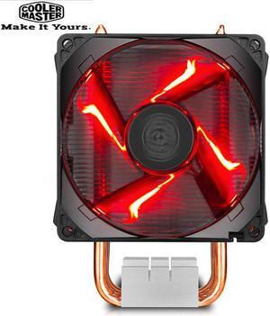 10 Packs Cooler Master RR H410 20PK R1 T410R 4 Heat pipe CPU Cooler 92mm LED 4pin PWM Quiet Fan For intel LGA 115X AMD AM4 CPU Cooling