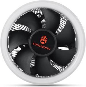 CPU Cooling Fan Colorful Light Silent CPU Cooler for Intel 775/1150/1156 for AMD AM2+/AM3/AM3+