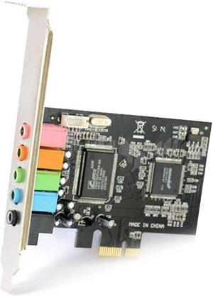 PCIe Sound Card PCI Express 1X Built-in Independent PCI-E8738 PCI-E 5.1 Stereo Desktop Soundcard Connectors
