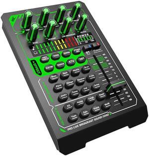 Interface with DJ Mixers and Sound Cards Portable Studio Microphone for Guitar Live Streaming Recording and