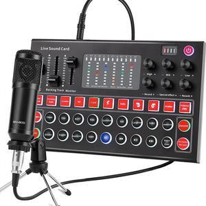 USB 2.0 5.1 Channel External Audio Sound Card Mic Record Speaker Audio Adapter Headphone Jack
