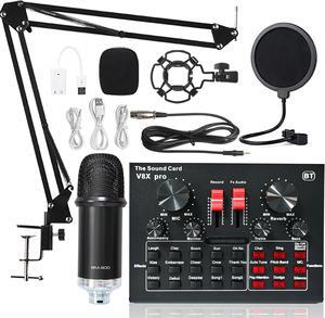 Professional for mobile computer studio streaming game microphone BM900 V8XPRO sound card microphone DJ home karaoke system mic