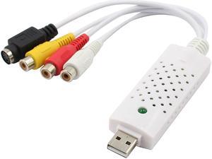 USB 2.0 Video Capture Grabber Card Audio Adapter USB For VHS Box VHS DVD VCR TV to Digital Converter for Windows 7 8 10