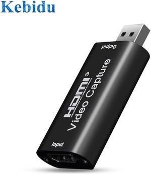 HD 1080P HDMI-compatible To USB2.0 Video Capture Card Game Recording Box For Computer Youtube OBS Etc. Live Streaming Broadcast 7AB7BA
