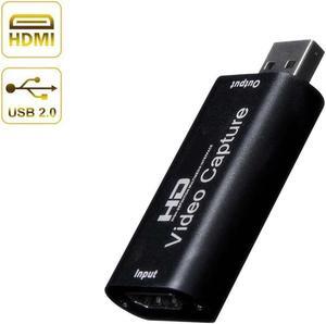 HD 1080P HDMI To USB 2.0 Video Capture Card Game Recording Box for Computer Youtube OBS Etc. Live Streaming Broadcast