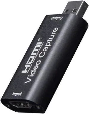 High Speed Video Capture Card Game Record Office Home Playback To USB Adapter Live Streaming Mini Portable Free Drive
