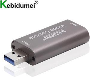 USB Grabber Record Box 4K HDMI-compatible To USB 3.0 2.0 Video Capture Card 1080P 60Fps for PS4 Game Recording Live Streaming
