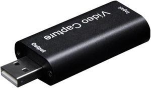 Mini HD 1080P HDMI-compatible To USB 2.0 Video Capture Card Game Recording Box for Computer Youtube OBS Live Streaming Broadcast