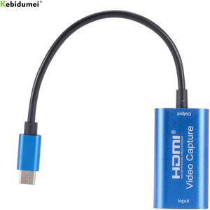 Portable HD 1080P HDMI-compatible Type C Video Capture Card USB 3.0 Video Grabber For PC Game Camera Recording Live Streaming