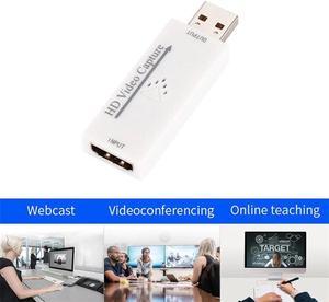 4K Video Capture Card USB 20 HDMIcompatible Video Grabber Box for PS4 Game DVD Camcorder Camera Record video Live Streaming