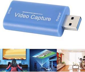 4K Video Capture Card USB2.0 HDMI-compatible Grabber Recorder For PS4 Game DVD Camcorder Camera Recording Live Streaming