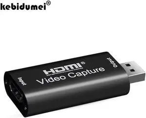 HDMI To USB 2.0 Video Capture Card Mini 4K 1080P Game Recording Box for PS4 Game For Youtube OBS Live Streaming Broadcast
