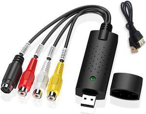 Video Audio Capture Card Device Adapter TV DVD VHS DVR Game Video to Digital DVD Converter for Vista XP Windows