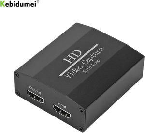 HD 1080P 4K Mini Video Capture Card USB 2.0 Video Capture Board Game Record For Live Streaming Video Recording