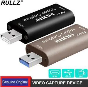 4K 1080P Videocapture Device HDMI Capture Card USB 3.0 2.0 Video Grabber for Switch PS4 Game Live Streaming Camera DVD Recording