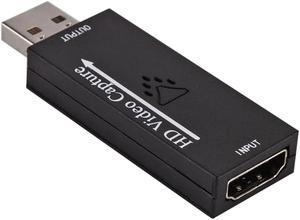 HD 1080P Mini Video Gaming Capture Card USB 2.0 HDMI-Compatible Video Grabber Record Box For TV Phone HD Camera Recording Live