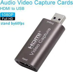 HD Mini Video Capture Card USB 3.0 HDMI-Compatible Video Grabber Game Camera Capture Box Live Streaming Compatibel