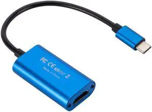 Video Capture Card USB 3.0 HDMI-compatible Video Game Grabber Record for PS4 Camcorder Switch Live Broadcast Camera