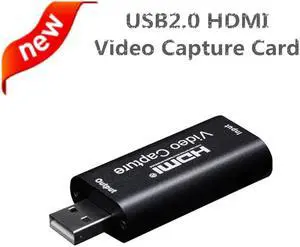 USB2.0 HDMI-compatible Video Grabber Record Box Video Capture Card FOR PS4 Game DVD Camcorder HD Camera Recording Live Streaming